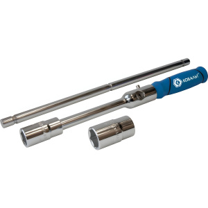 Ключ баллонный складной 17/19/21/23 мм 1/2'' (чехол) КОБАЛЬТ 242-618