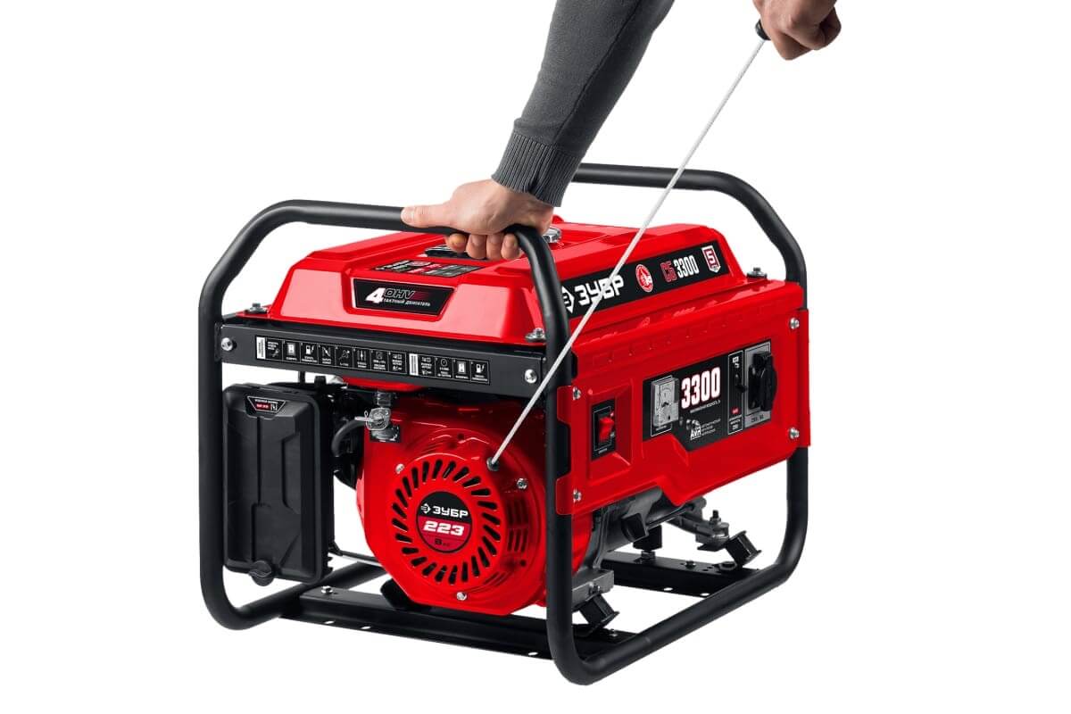 Генератор бензиновый ЗУБР СБ-3300