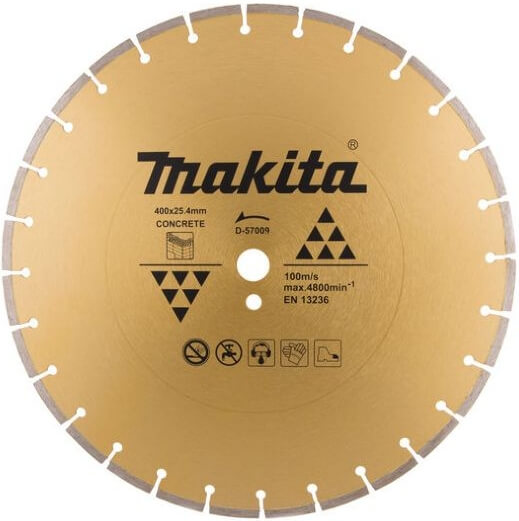 Диск алмазный 400 х 25.4/20 мм (бетон) MAKITA D-57009