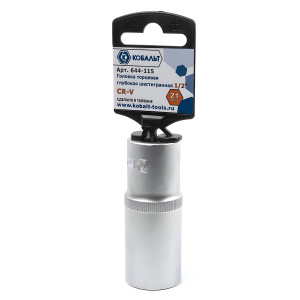 Головка торцевая удлиненная 21 мм 1/2'' КОБАЛЬТ 644-115