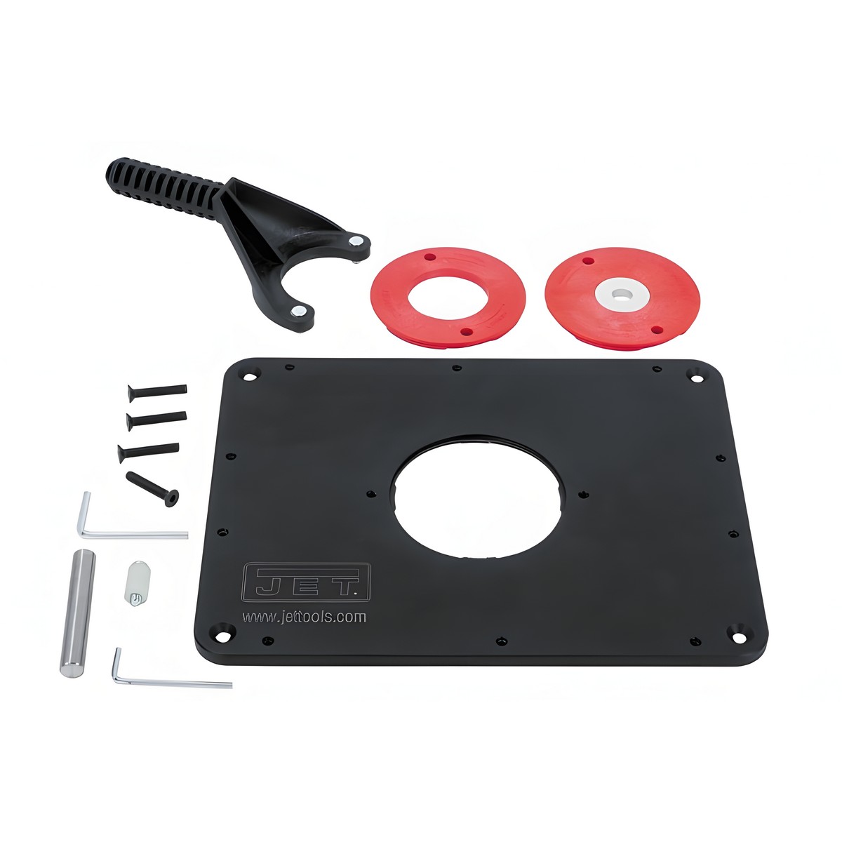 Пластина для крепления фрезера (298х235х10 мм) JET 10000108