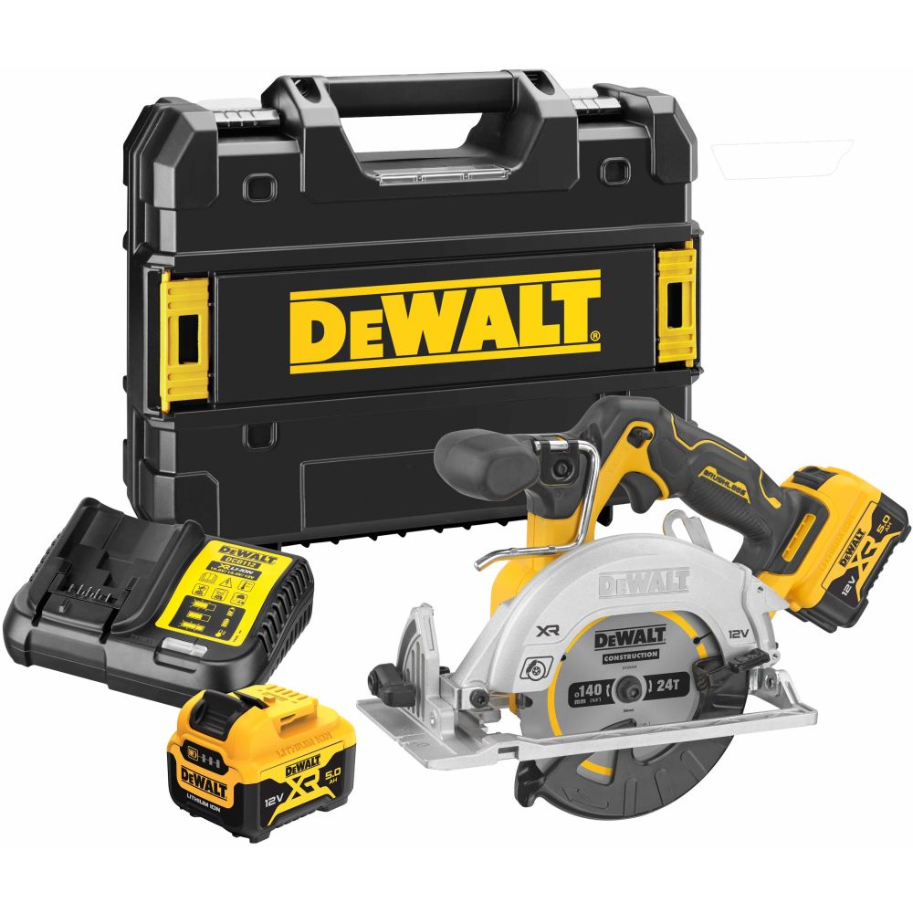 Пила дисковая аккумуляторная DEWALT DCS512P2