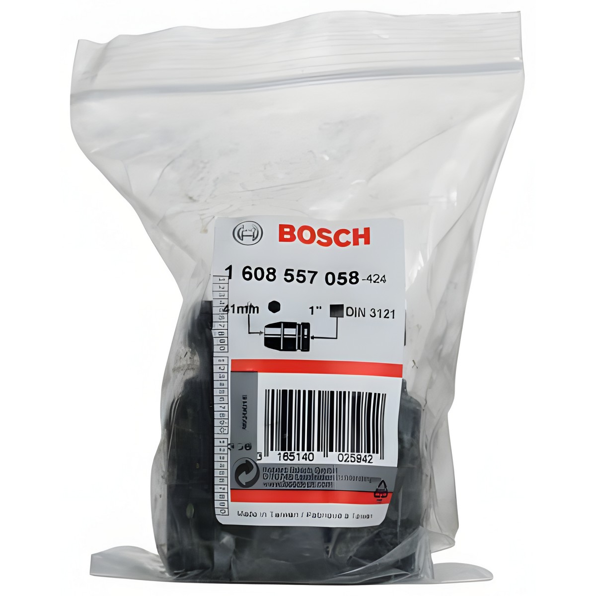 Головка ударная 1" 41 х 66 мм (М 27) BOSCH 1608557058