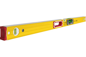 Уровень электронный 1220 мм (3 глазка, 2 ЖК дисп., IP67, точн. 0,5 мм/м) TECH 196 DL STABILA 19826