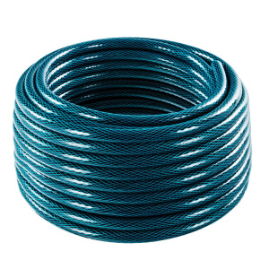 Шланг для воды садовый 25 м, 1'' (ПВХ, армированный) QUATTRO ELEMENTI Acquamarina 246-838