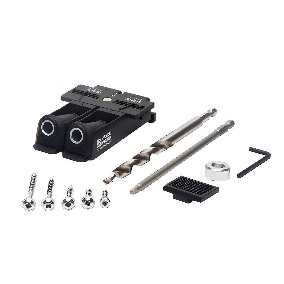 Кондуктор регулируемый на 2 гильзы с набором саморезов PHJ-03 SET PHJ-03 SET