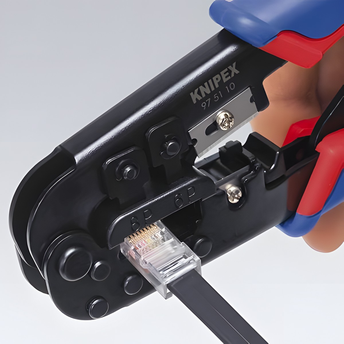 Инструмент для опрессовки штекеров типа Western KNIPEX KN-975110