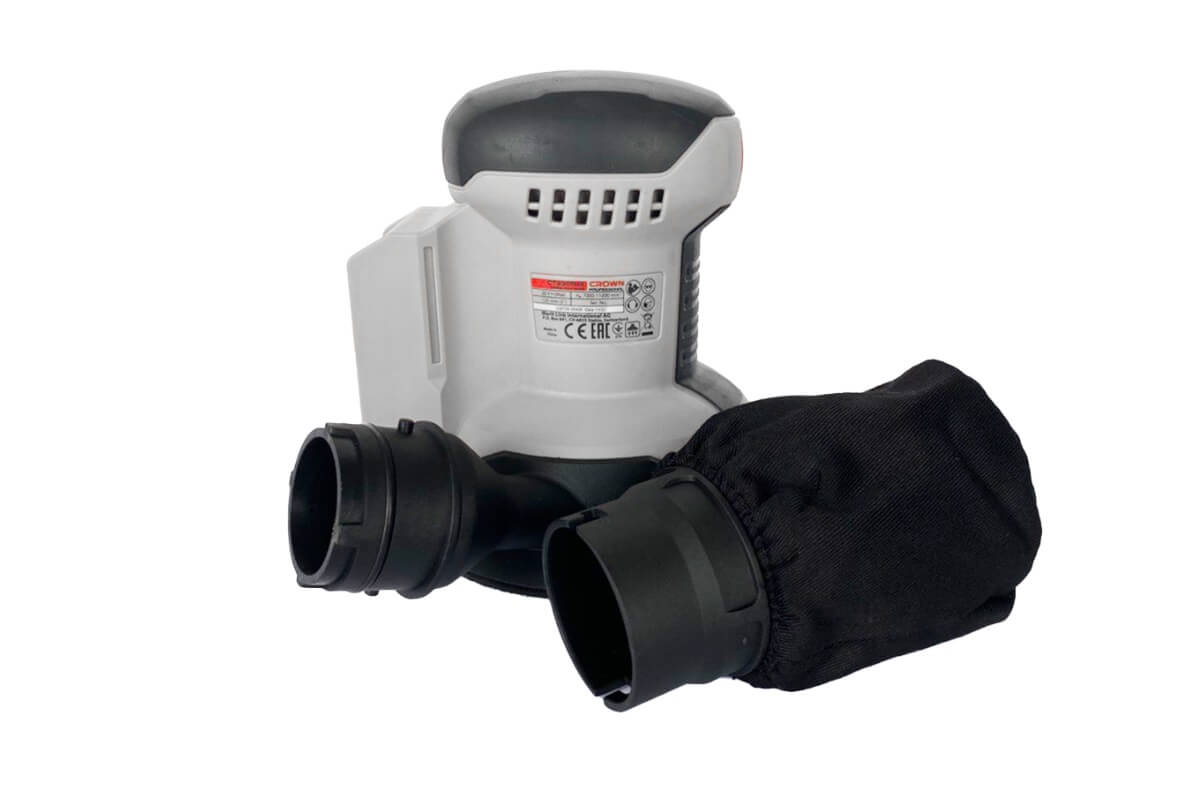 Шлифмашина эксцентриковая аккумуляторная CROWN CT23011HX