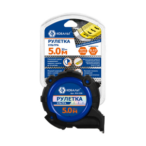 Рулетка 5 м х 32 мм Ультра КОБАЛЬТ 924-030