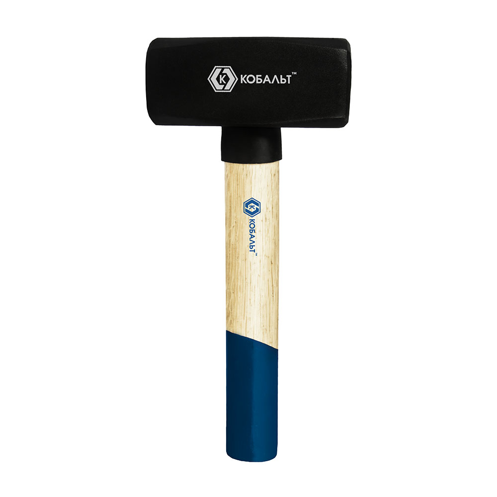 Кувалда 5000 г. (деревянная ручка, длина 350 мм) КОБАЛЬТ 918-855