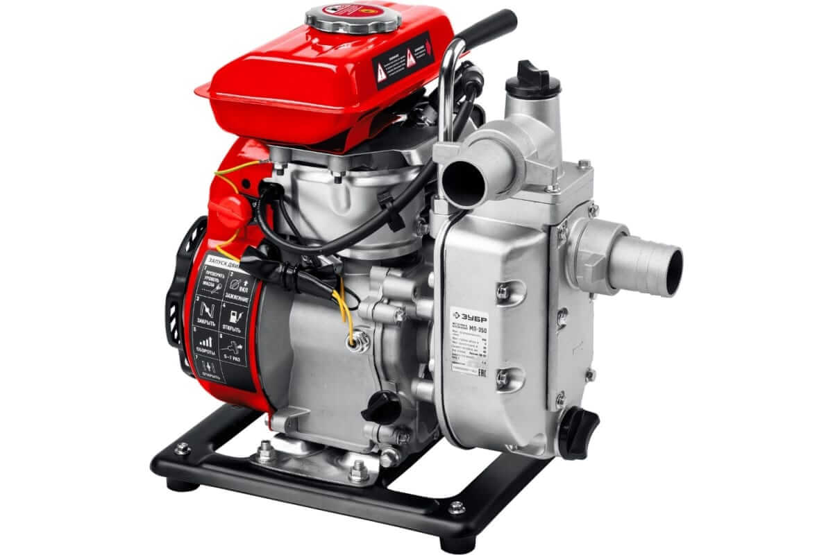 Мотопомпа бензиновая ЗУБР МП-350