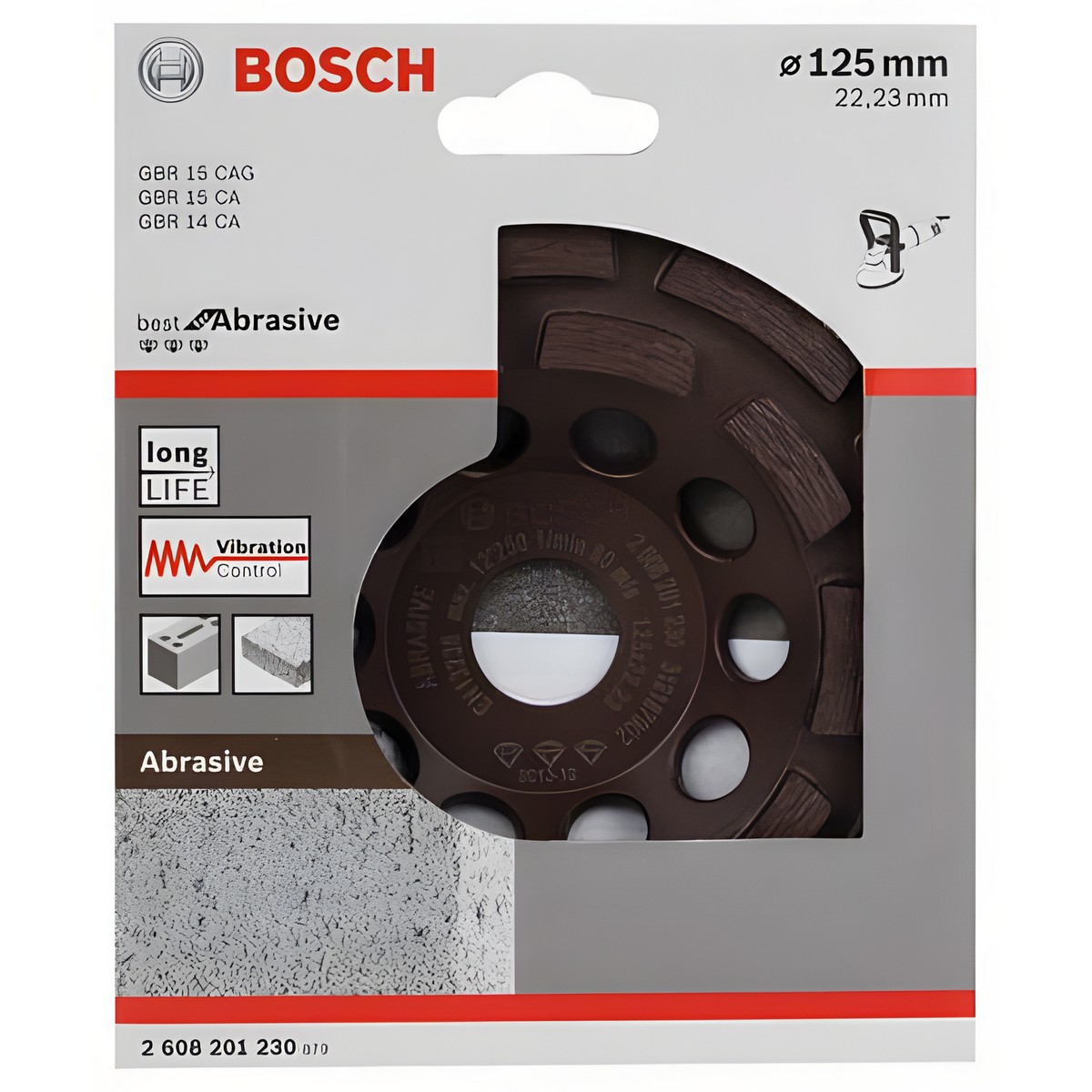 Чашка алмазная 125 мм Best for Abrasives BOSCH 2608201230