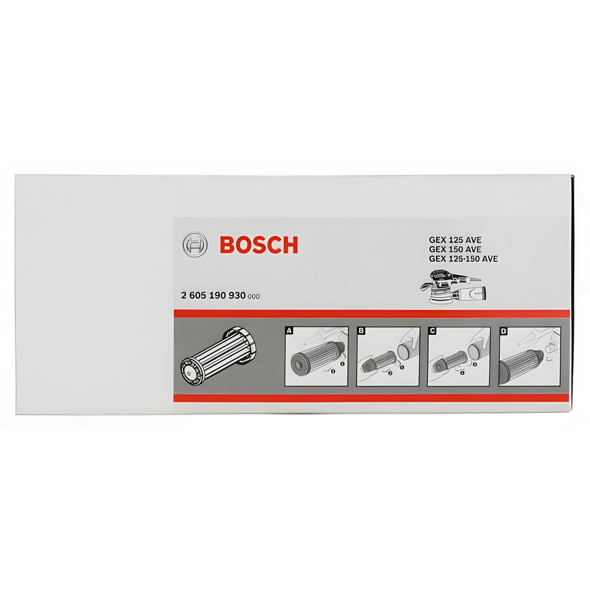 Фильтр (для GEX 125-150 AVE) BOSCH 2605190930