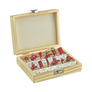 Набор фрез по дереву 12 шт. P.I.T. (ACTW09-012B)