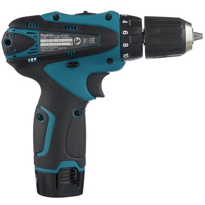 Дрель аккумуляторная MAKITA DF330DWE