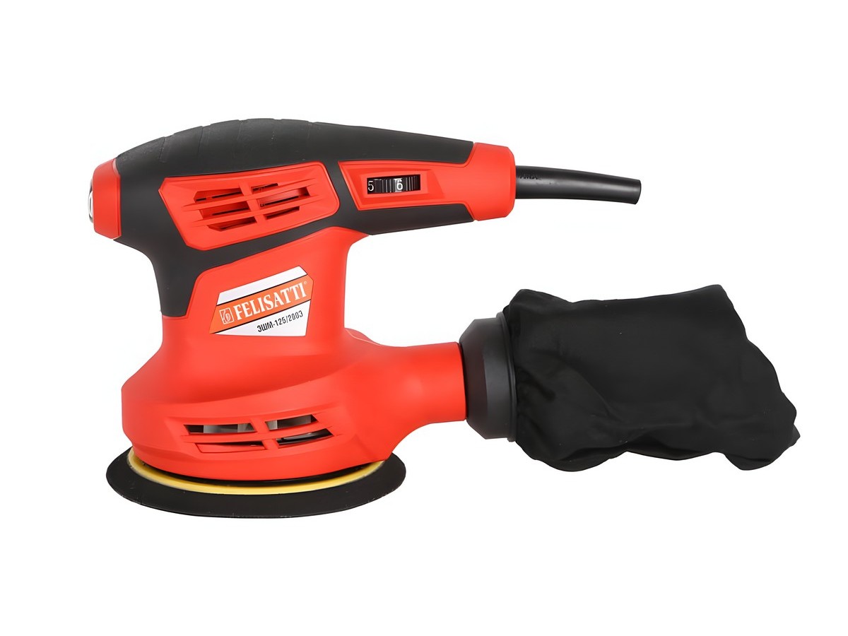 Шлифмашина эксцентриковая FELISATTI FT8721 (280ВТ,125круг)