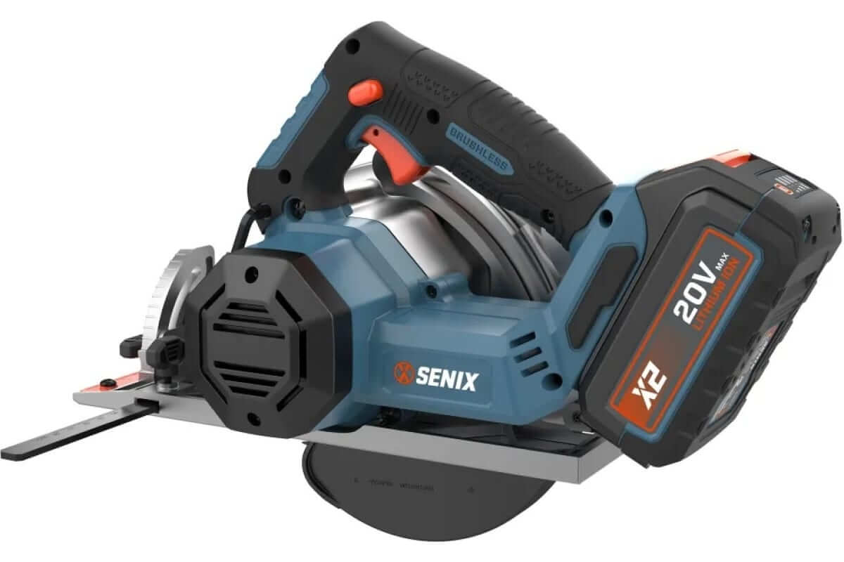 Пила циркулярная аккумуляторная SENIX PSCX2-M5-EU