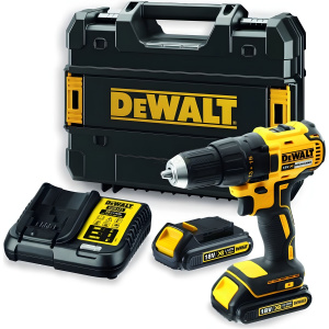 Дрель аккумуляторная ударная DEWALT DCD778D2T