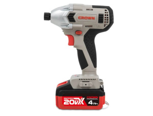 Винтоверт аккумуляторный ударный CROWN CT22021HX-4 TB