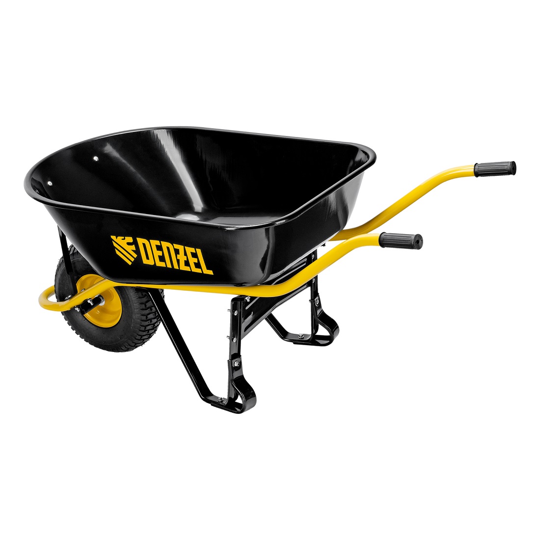Тачка строительная Denzel 130 л, 230 кг (колесо 15х16.00-6) 689965