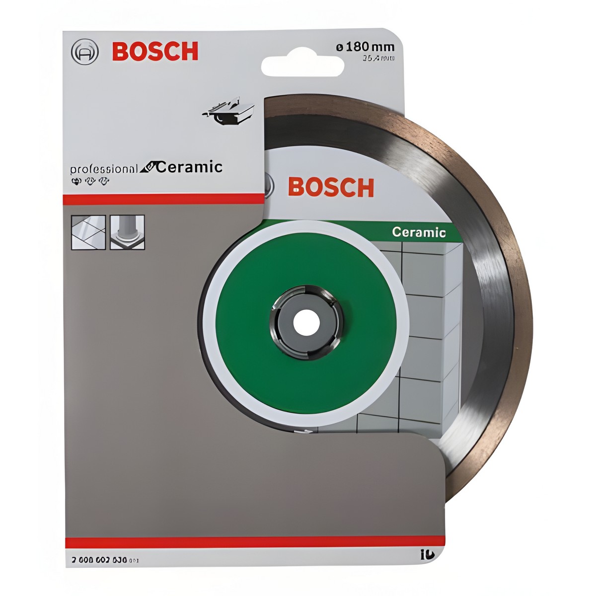 Диск алмазный 180 х 25.4 мм Standard for Ceramic BOSCH 2608602536
