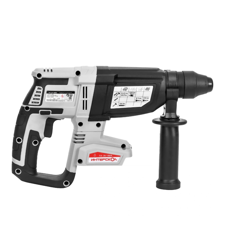 Перфоратор аккумуляторный ИНТЕРСКОЛ ПА-28/18ВМ АПИ (без АКБ и ЗУ)