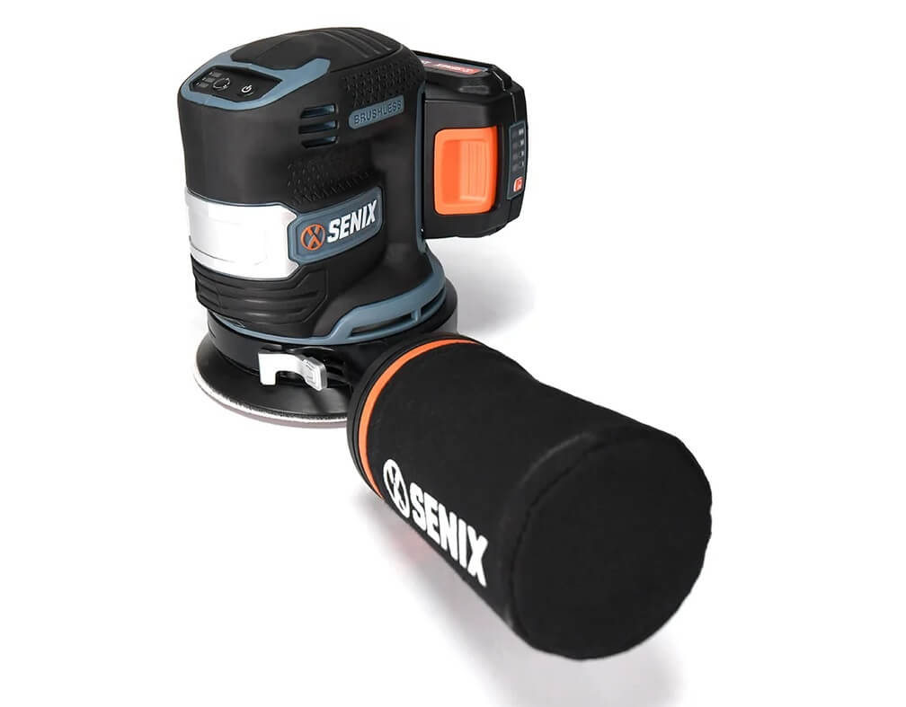 Шлифмашина эксцентриковая аккумуляторная SENIX PSX2-M1-EU