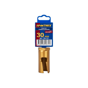 Коронка твердосплавная универсальная 30 мм ПРАКТИКА 796-757