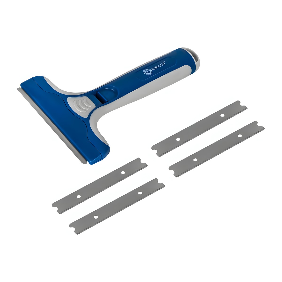 Скребок строительный 100 мм, корпус из ABS-пластка (5 лезвий) КОБАЛЬТ 916-660