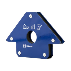 Угольник магнитный 140 мм (3 угла, магнит до 45 кг) Стрелка КОБАЛЬТ 918-269