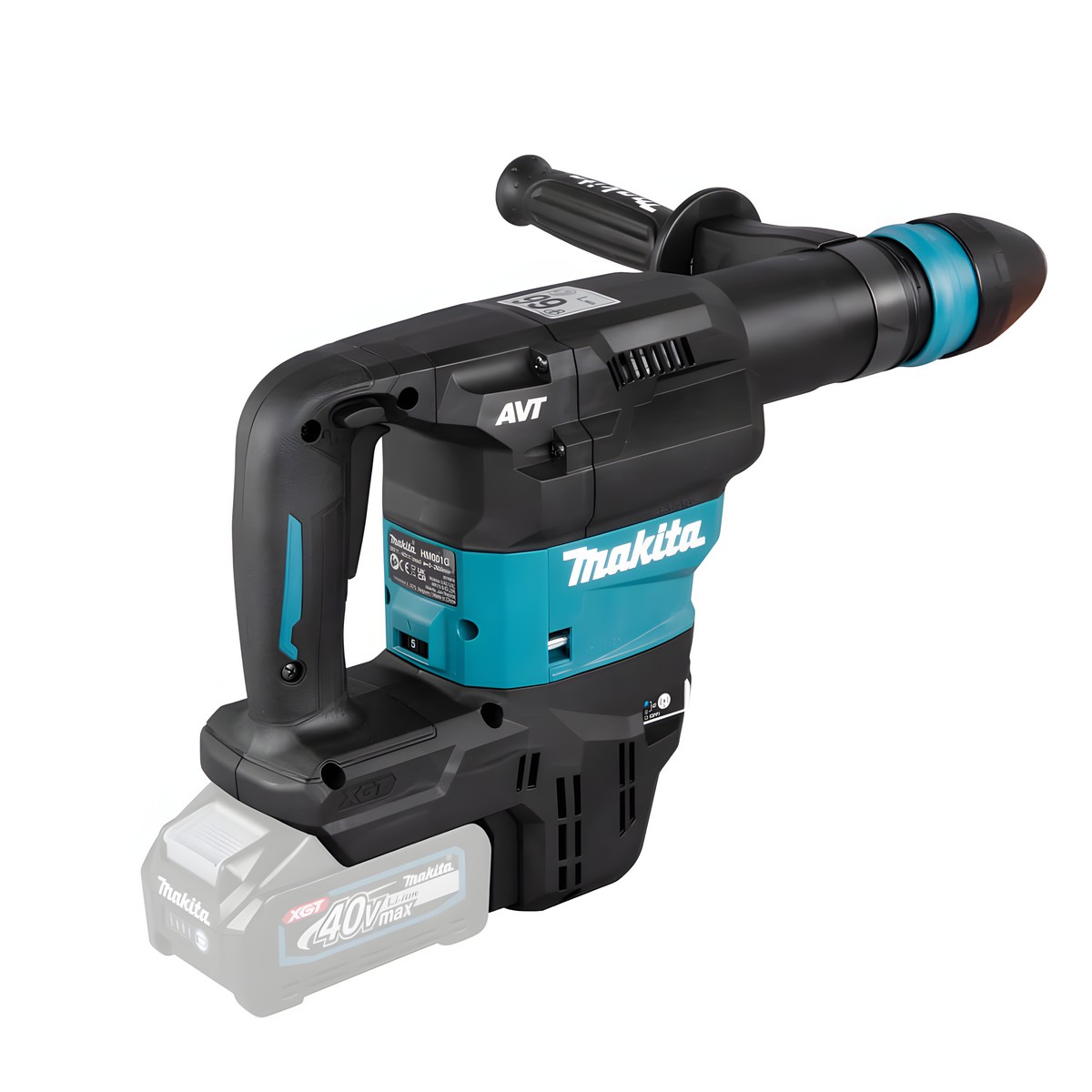 Молоток отбойный аккумуляторный MAKITA XGT HM001GZ02