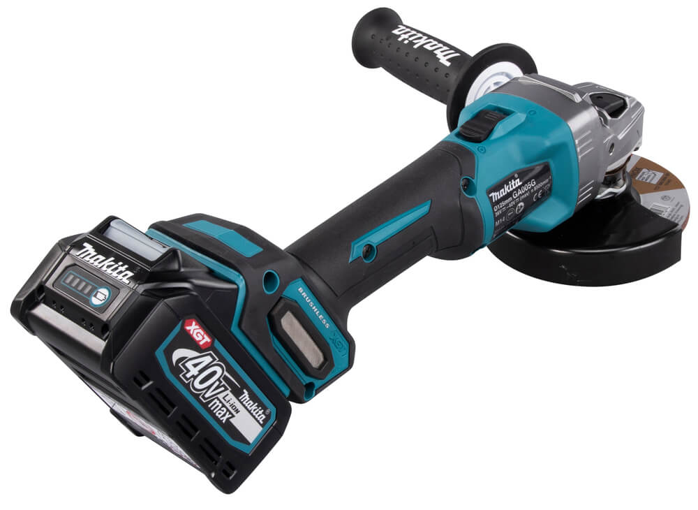 Шлифмашина угловая аккумуляторная MAKITA XGT GA005GM201