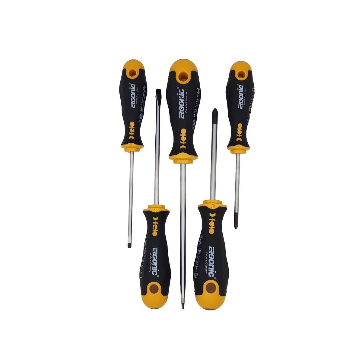 Набор отверток, 5 шт. FELO Ergonic 40095118