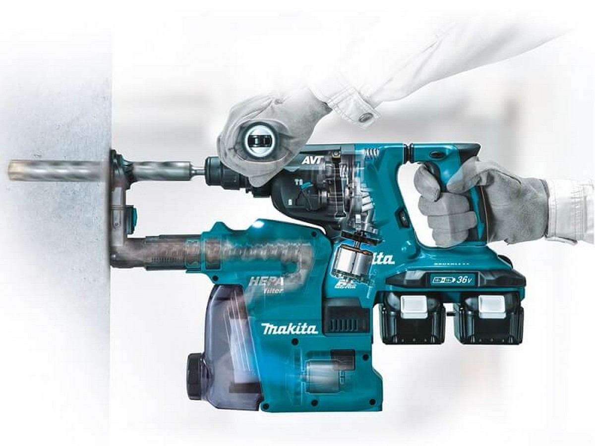 Система пылеудаления DX08 MAKITA для DHR280, 282 199581-0