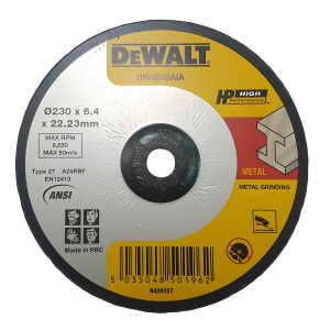 Диск зачистной 230 х 6.0 х 22.2 мм HP (металл) DeWalt DW4549AIA-AE