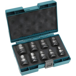 Набор головок ударных 1/2'' (9 шт.) Impact Black MAKITA E-16564
