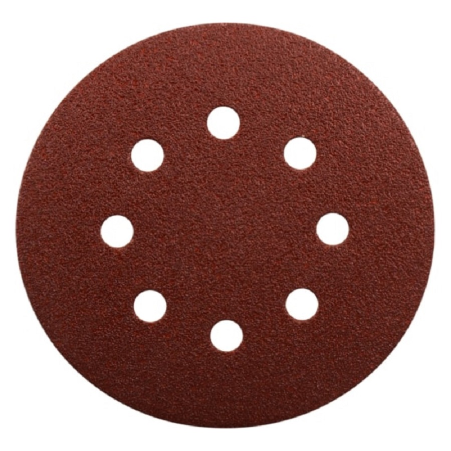 Круг шлифовальный 150 мм P100, 8 отв., коричневый (1 шт.) MAKITA D-54617