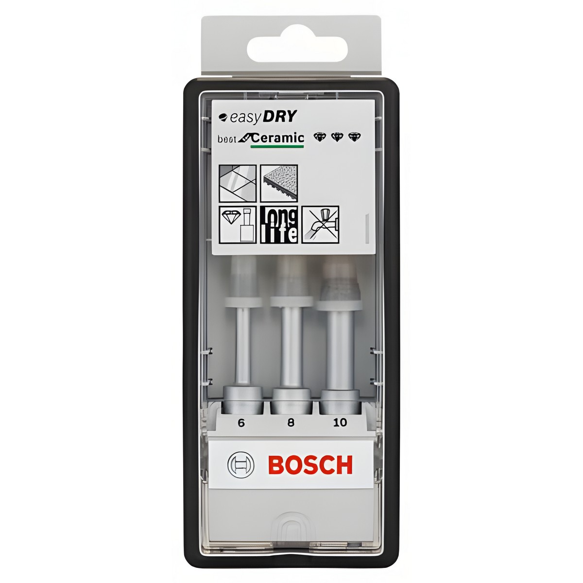 Набор сверл алмазных 3 шт. (6-10 мм) Easy Dry Best for Ceramic BOSCH 2608587145