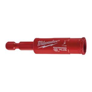 Сверло алмазное корончатое 12 мм Diamond Plus MILWAUKEE 49560511