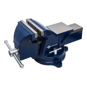 Тиски слесарные 150 мм (поворотные, наковальня) КОБАЛЬТ 245-992