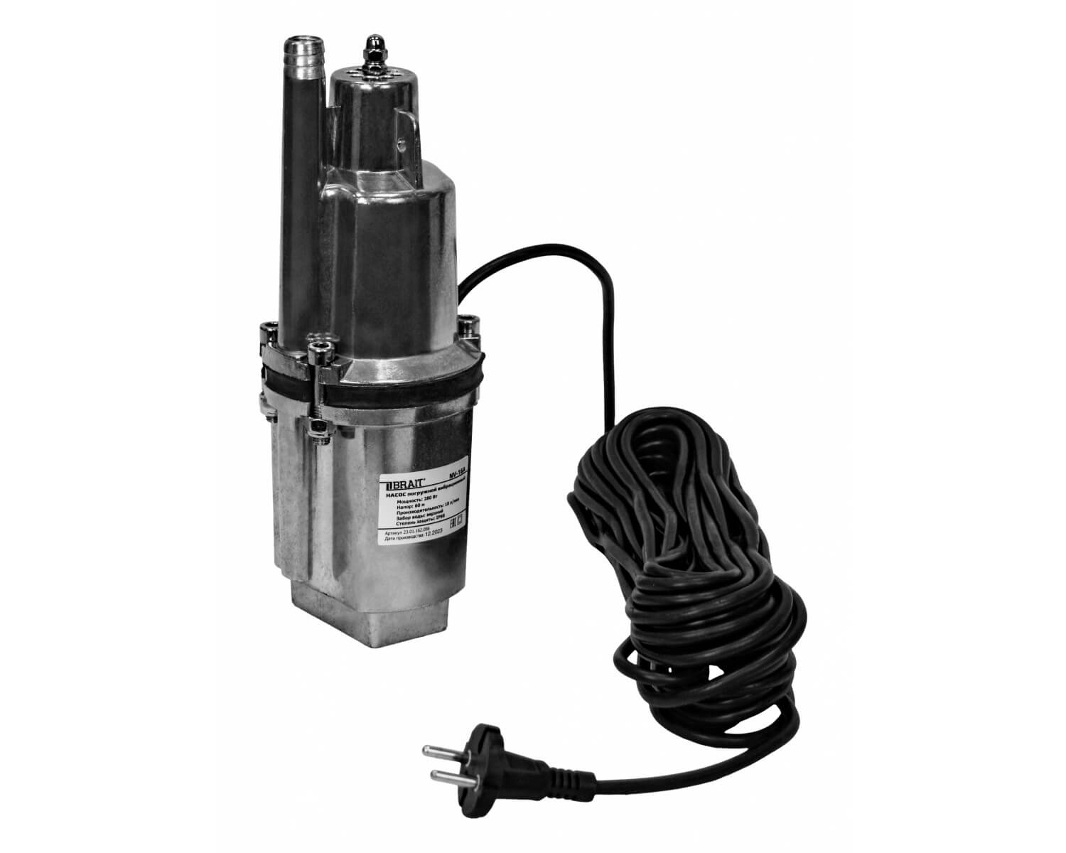 Насос погружной вибрационный BRAIT NV-16A