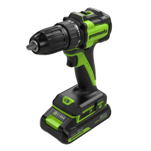 Дрель-шуруповерт аккумуляторная GREENWORKS DD345 3708307CUA