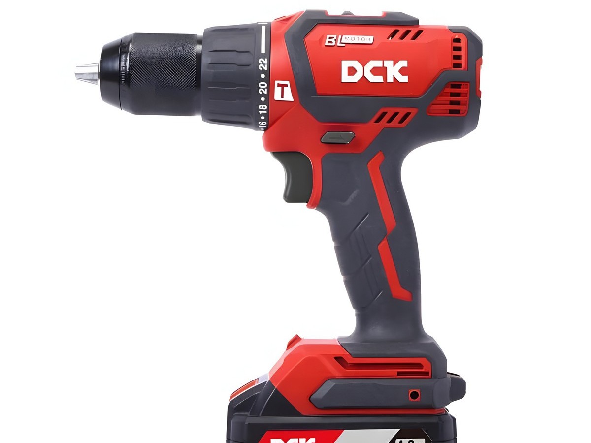 Дрель-шуруповерт аккумуляторная ударная DCK KDJZ05-13