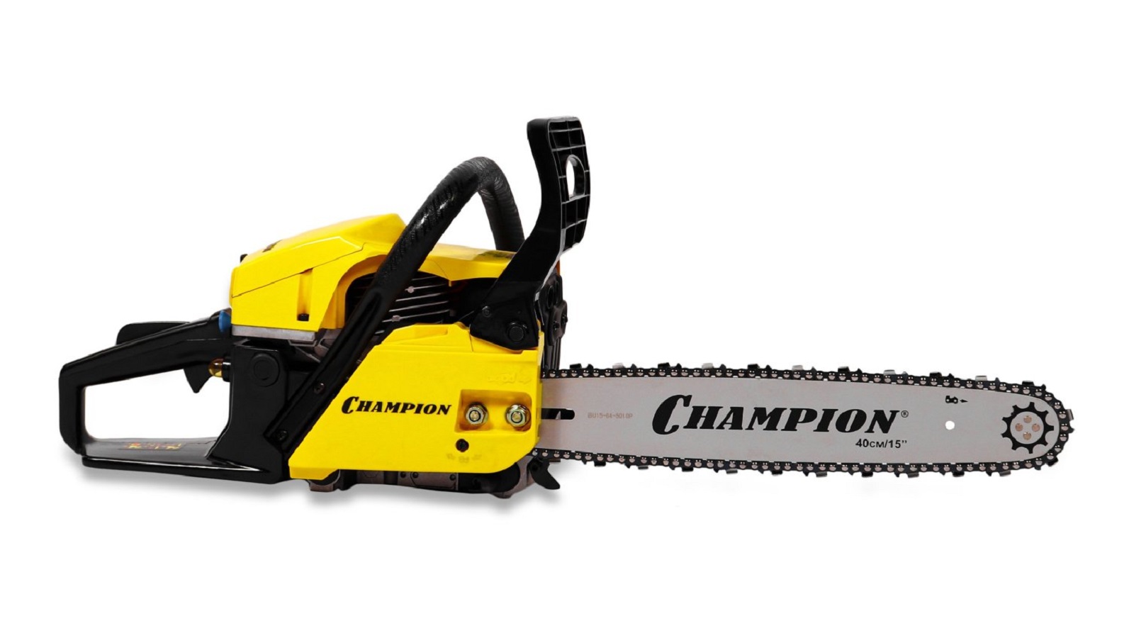 Бензопила CHAMPION 251-15"-0,325-1,5-64 (легкий старт) + ПОДАРОК (масло, свеча, цепь, смазка цепи)