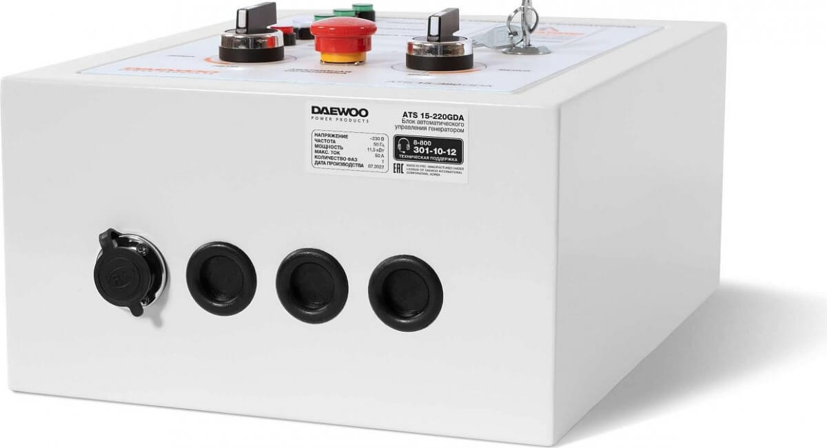 Блок автоматического управления генератором DAEWOO ATS 15-220 GDA
