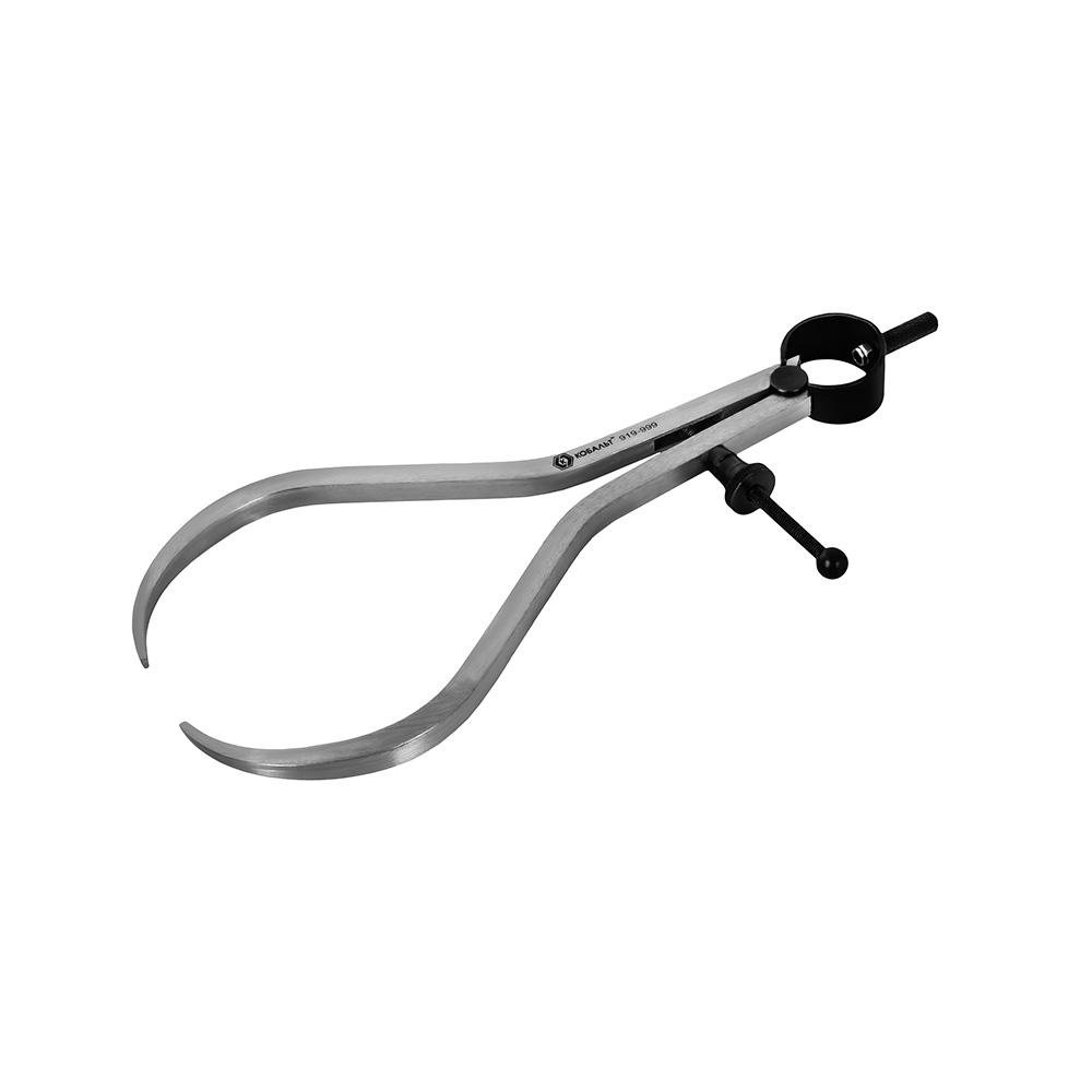 Кронциркуль для разметки и наружных измерений до 175 мм, с пружиной и фикс. винтом КОБАЛЬТ 919-999