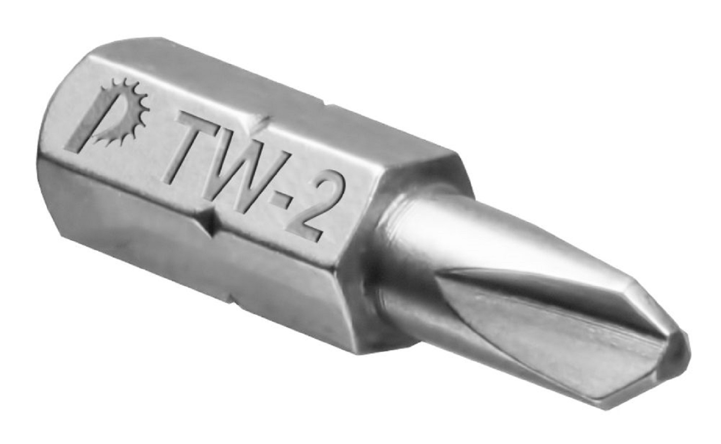 Бита отверточная TW 1 х 25 мм, 2 х 25 мм (2 шт.) "Профи" ПРАКТИКА 918-689
