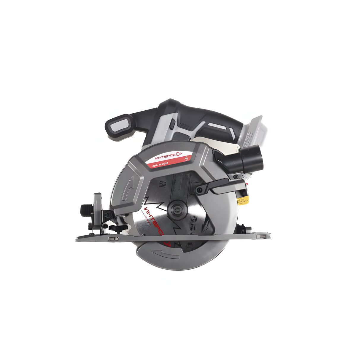 Пила дисковая аккумуляторная ИНТЕРСКОЛ ДПА-165/36В АПИ (без АКБ и ЗУ)