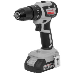 Дрель аккумуляторная ударная ИНТЕРСКОЛ ДАУ-13/18В 50 АПИ (2 АКБ х 2.0Ah, ЗУ, кейс)