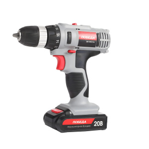 Дрель аккумуляторная ПОБЕДА ДА-20/2 Ли 180201638